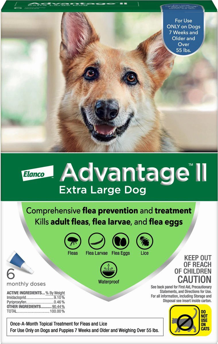Advantage II Topical Flea & Tick for Dogs