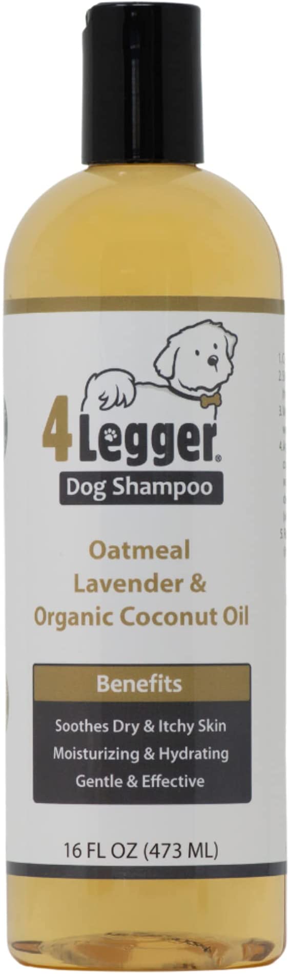 4Legger Organic Oatmeal Dog Shampoo