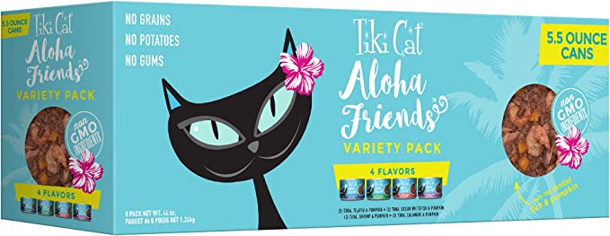 Tiki Pets Cat Grain-Free Canned Wet Food