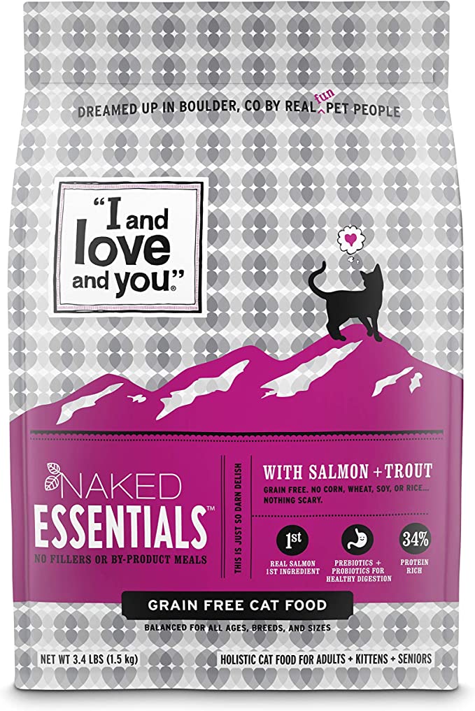 I and Love and You Naked Essentials Dry Cat Food - Grain Free Kibble