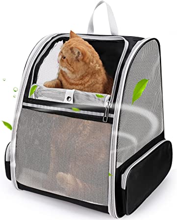 LOLLIMEOW Pet Carrier Backpack for Cats
