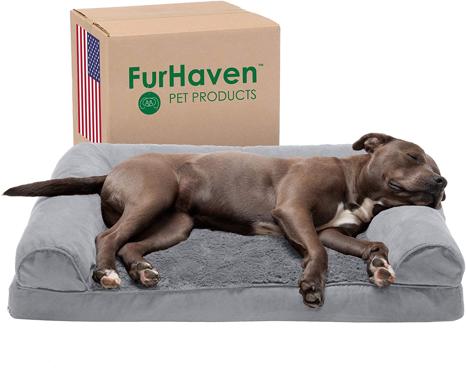 Furhaven dog sofa bed