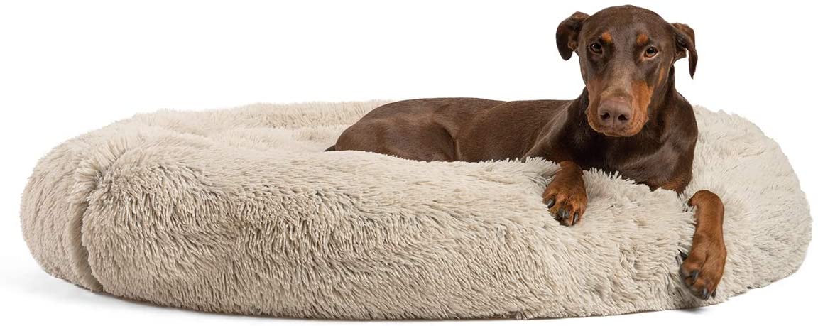 Best Friends by Sheri The Original Calming Donut Cat Bed Lux Fur
