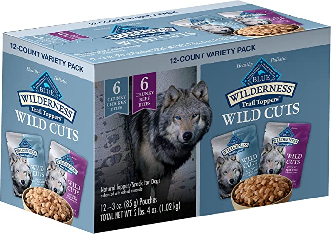 Blue Buffalo Wilderness Trail Toppers Wild Cuts Wet Dog Food