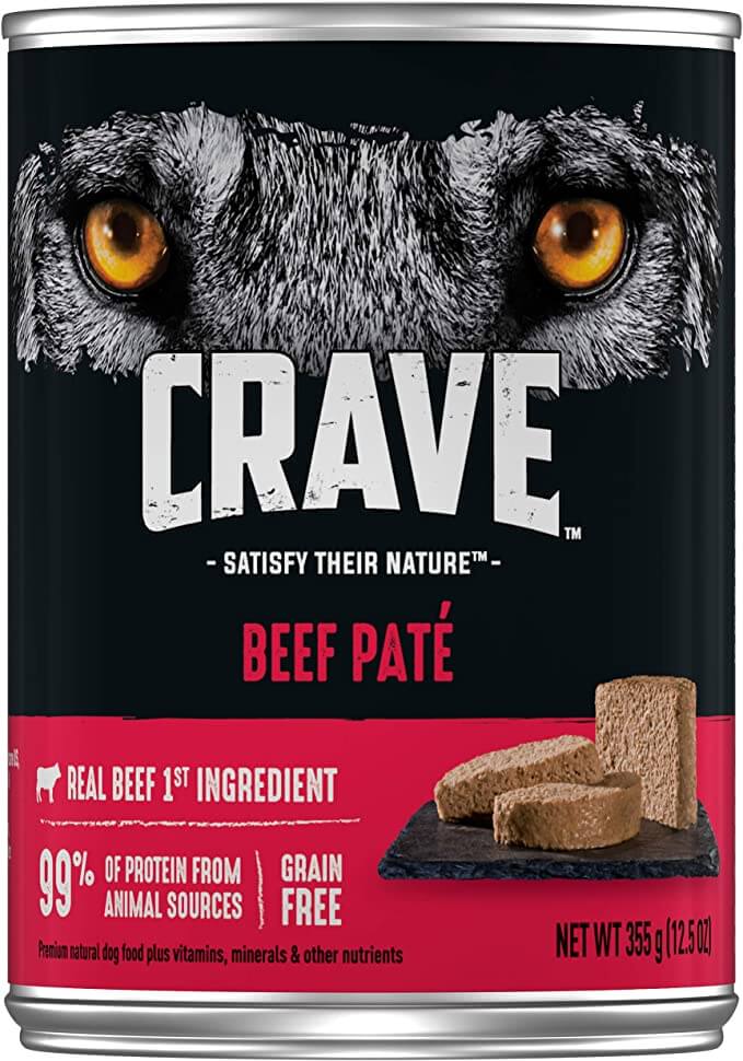 CRAVE Grain-Free Adult Canned Wet Dog Food