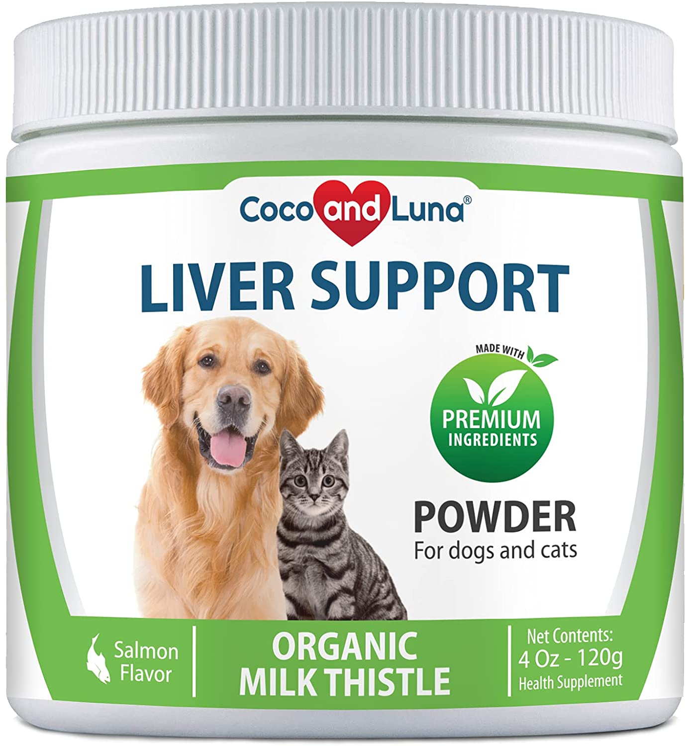 Coco and Luna Milk Thistle Liver Support Powder