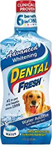 Dental Fresh Advanced Whitening Formula Dog Water Additive