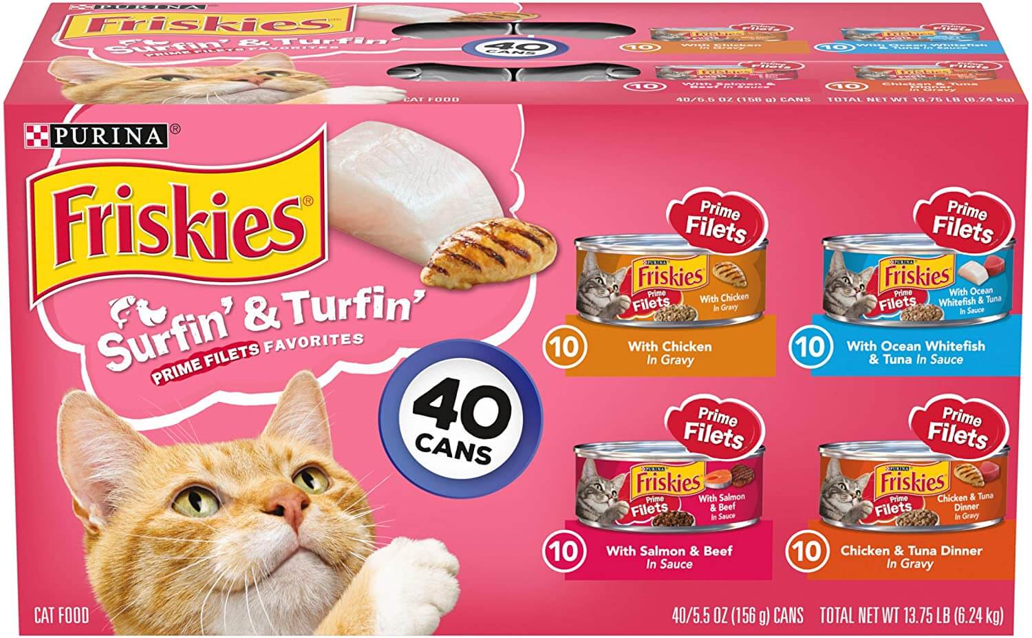 Friskies Wet Cat Food Variety Pack