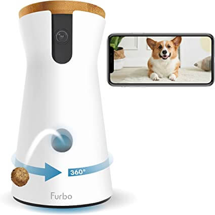 Furbo 360° Wide-Angle Pet Camera with Treat Dispenser