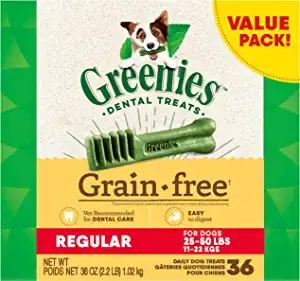 Greenies Grain-Free Regular Natural Dog Dental Care Chews