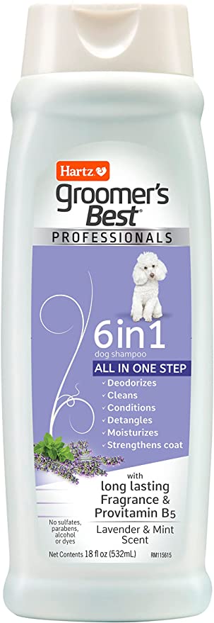 Hartz Groomer's Best Professionals 6 in 1 Dog Shampoo