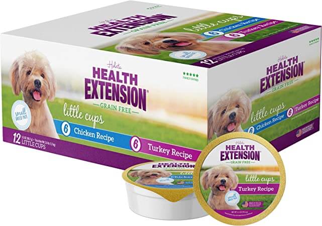 Health Extension Wet Dog Food, Grain-Free Food Cups