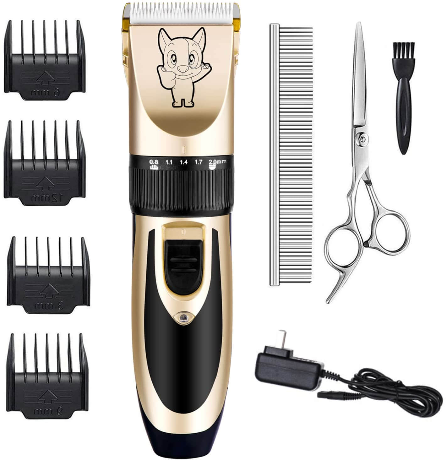 Highdas Dog Grooming Kit Clippers