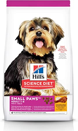 Hill's Science Diet Small Paws for Small Breeds Dry Dog Food