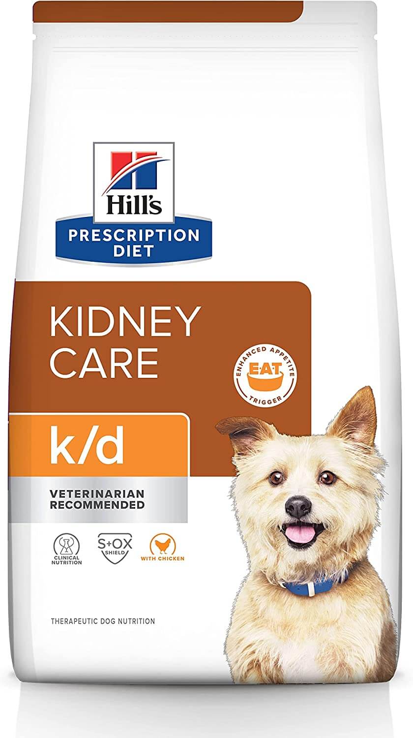 Hill's Prescription Diet k-d Kidney Care Dry Dog Food