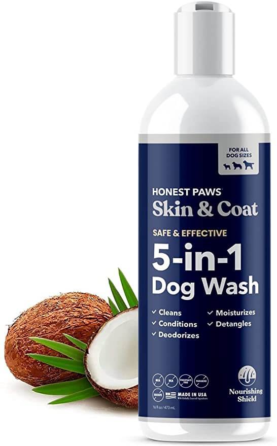 Honest Paws 5-in-1 Oatmeal Shampoo