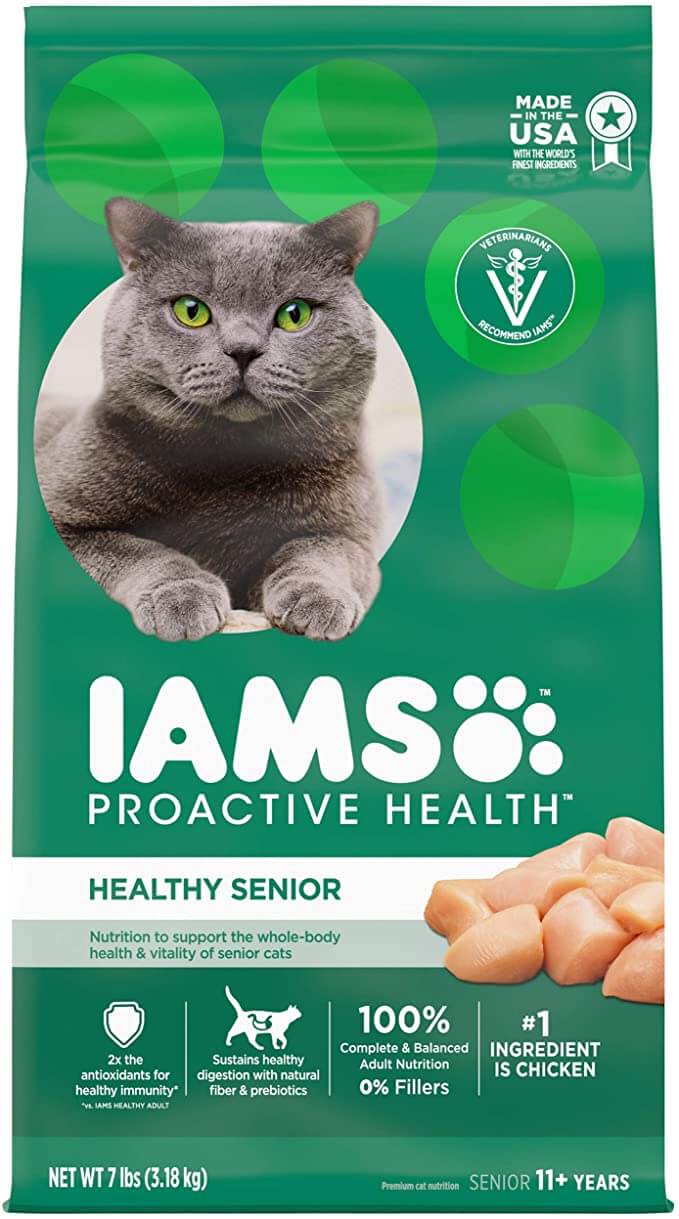 IAMS Proactive Health Healthy Senior Dry Mature Cat Food