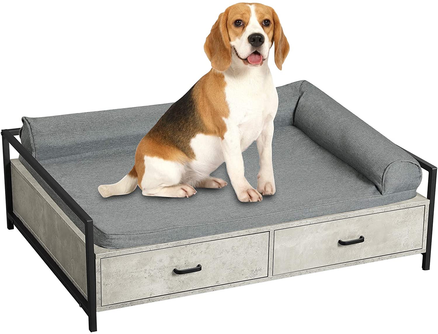 MSmask Pet Dog Bed with Drawer