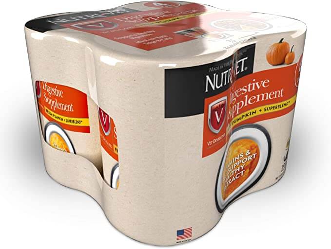 Nutri-Vet Digestive Supplement Fresh Pumpkin + SuperBlend Formula