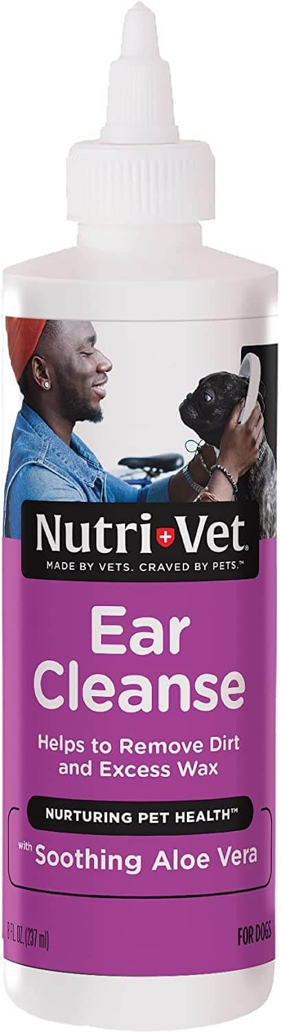 Nutri-Vet Ear Cleanser for Dogs Cleans and Deodorizes