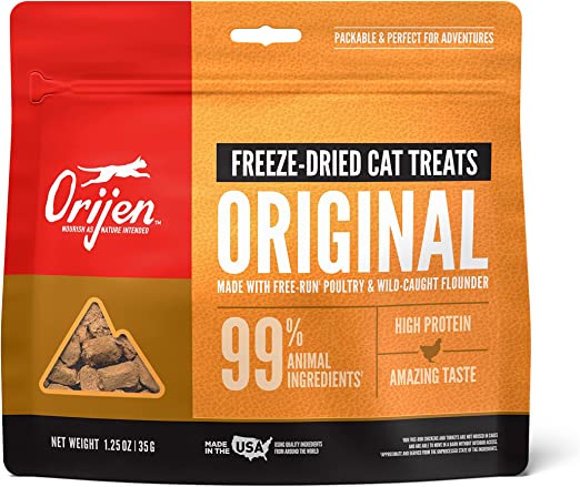 Orijen Grain-Free Freeze-Dried Cat Treats