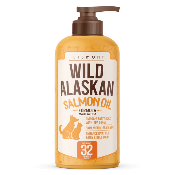 Petsmont Wild Alaskan Salmon Oil Formula