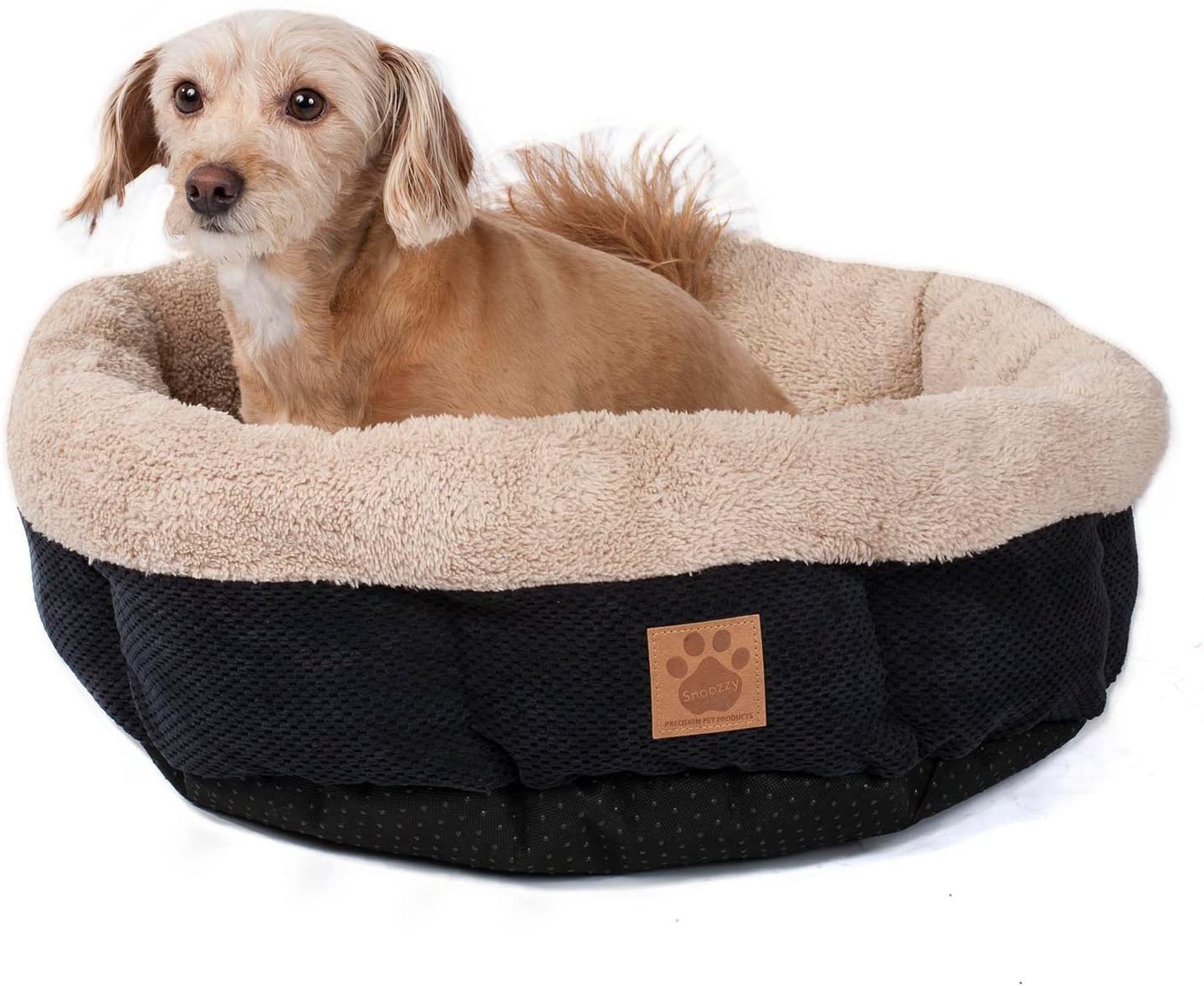 Precision Pet Round Shearling Bed