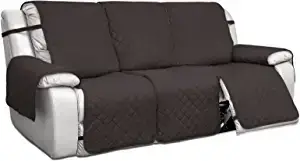 PureFit Water Resistant Reversible Sofa Covers for Reclining Sofa