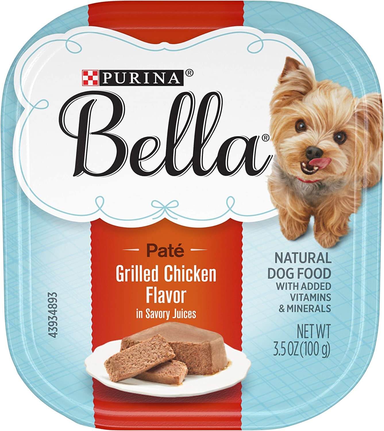 Purina Bella Natural Small Breed Pate Wet Dog Food