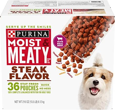 Purina Moist & Meaty Wet Dog Food