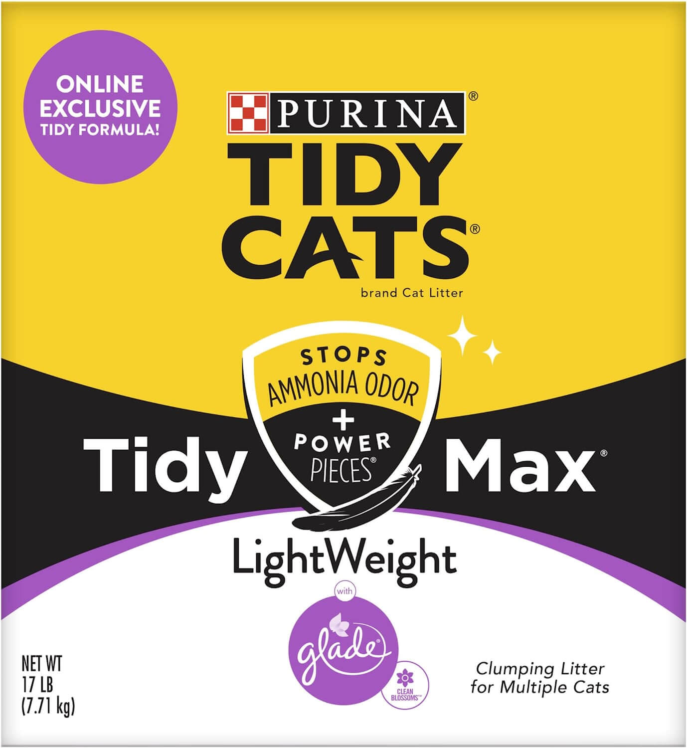 Purina Tidy Cats Clumping, Lightweight Multi-Cat Litter