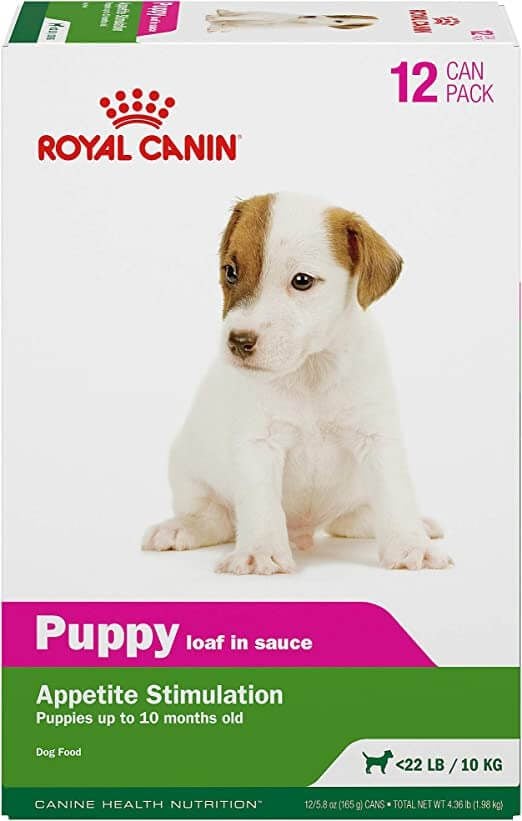 Royal Canin Canine Health Nutrition Puppy Loaf in Sauce Canned Dog Food
