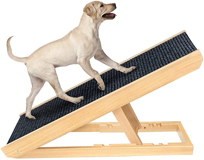 Senneny Wooden Adjustable Pet Ramp