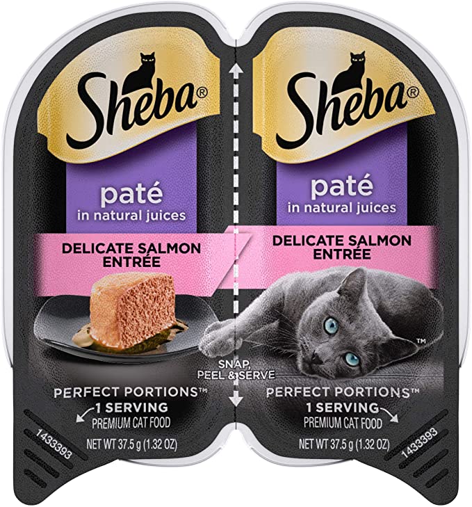 Sheba Perfect Portions Adult Soft Wet Cat Food Paté