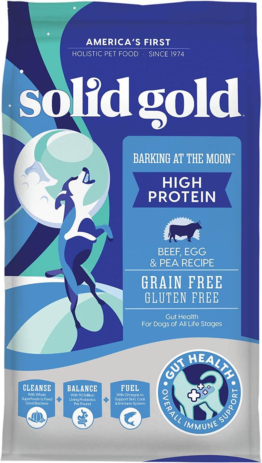 Solid Gold Barking at The Moon Dry Dog Food for All Life Stages