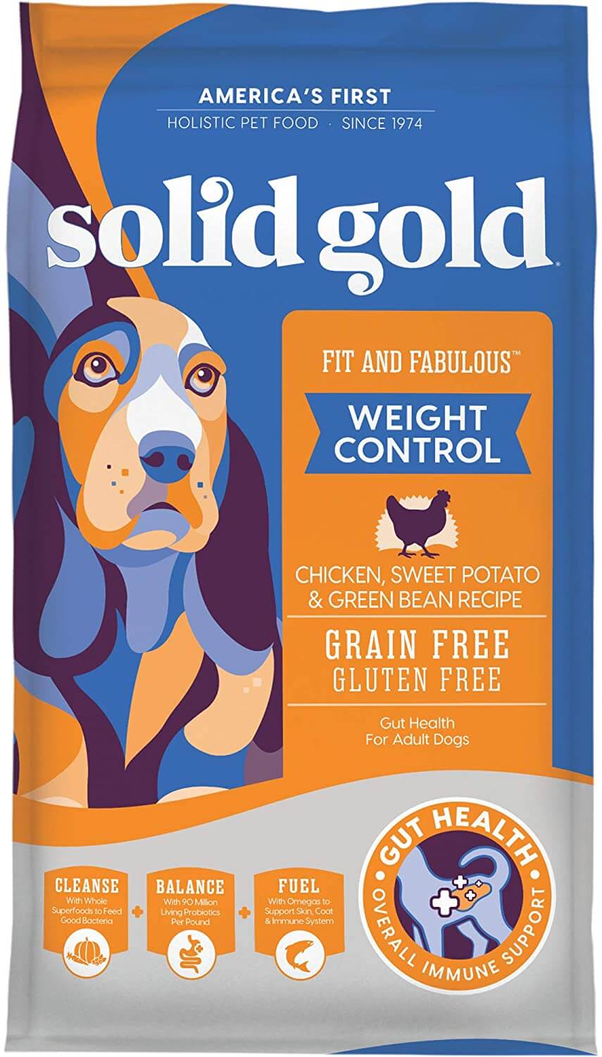 Solid Gold Fit & Fabulous Weight Control Dry Adult Dog Food