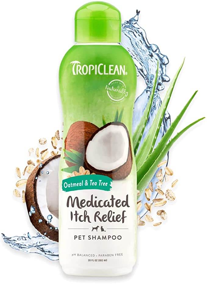 Tropiclean Oatmeal Medicated Itch Relief Shampoo