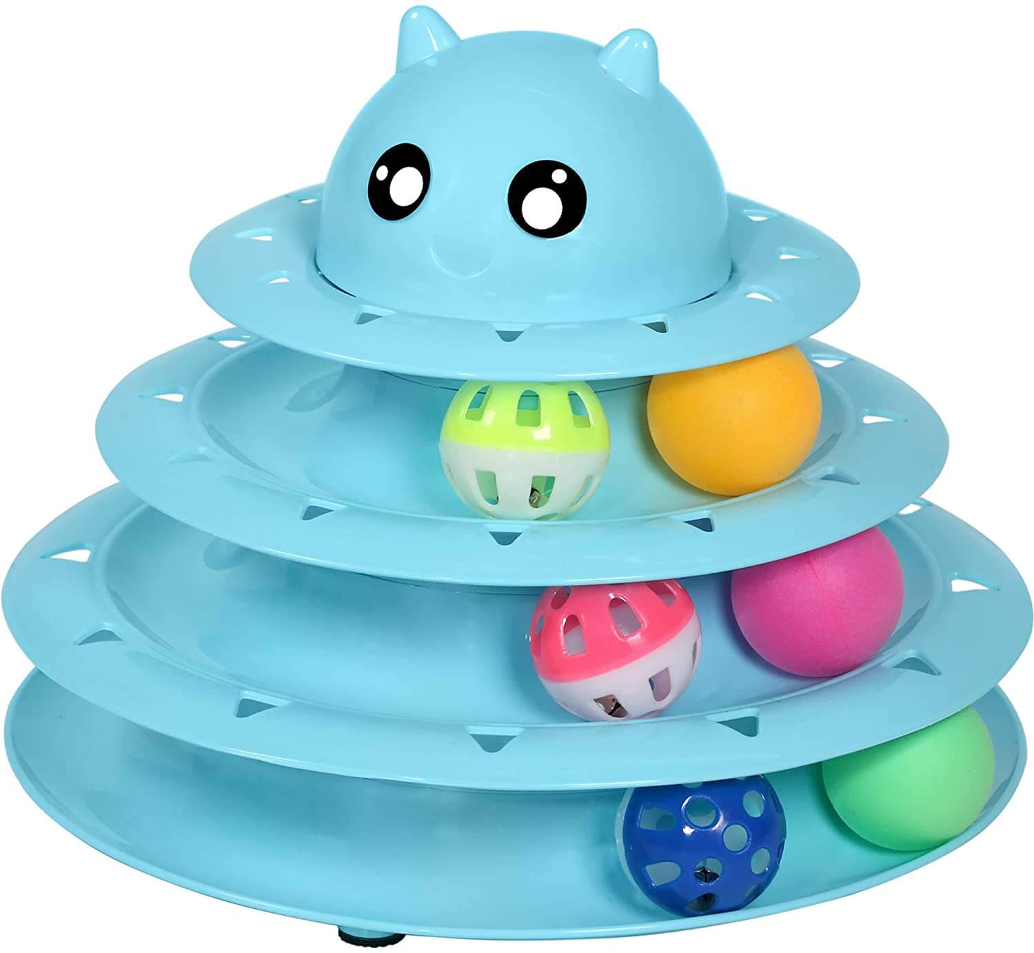 UPSKY Cat Toy Roller 3-Level Turntable