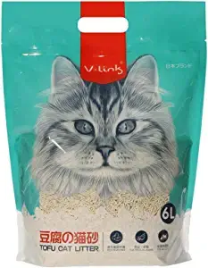 Vlink Lightweight Flushable Tofu Cat Litter Clumping Cat Litter