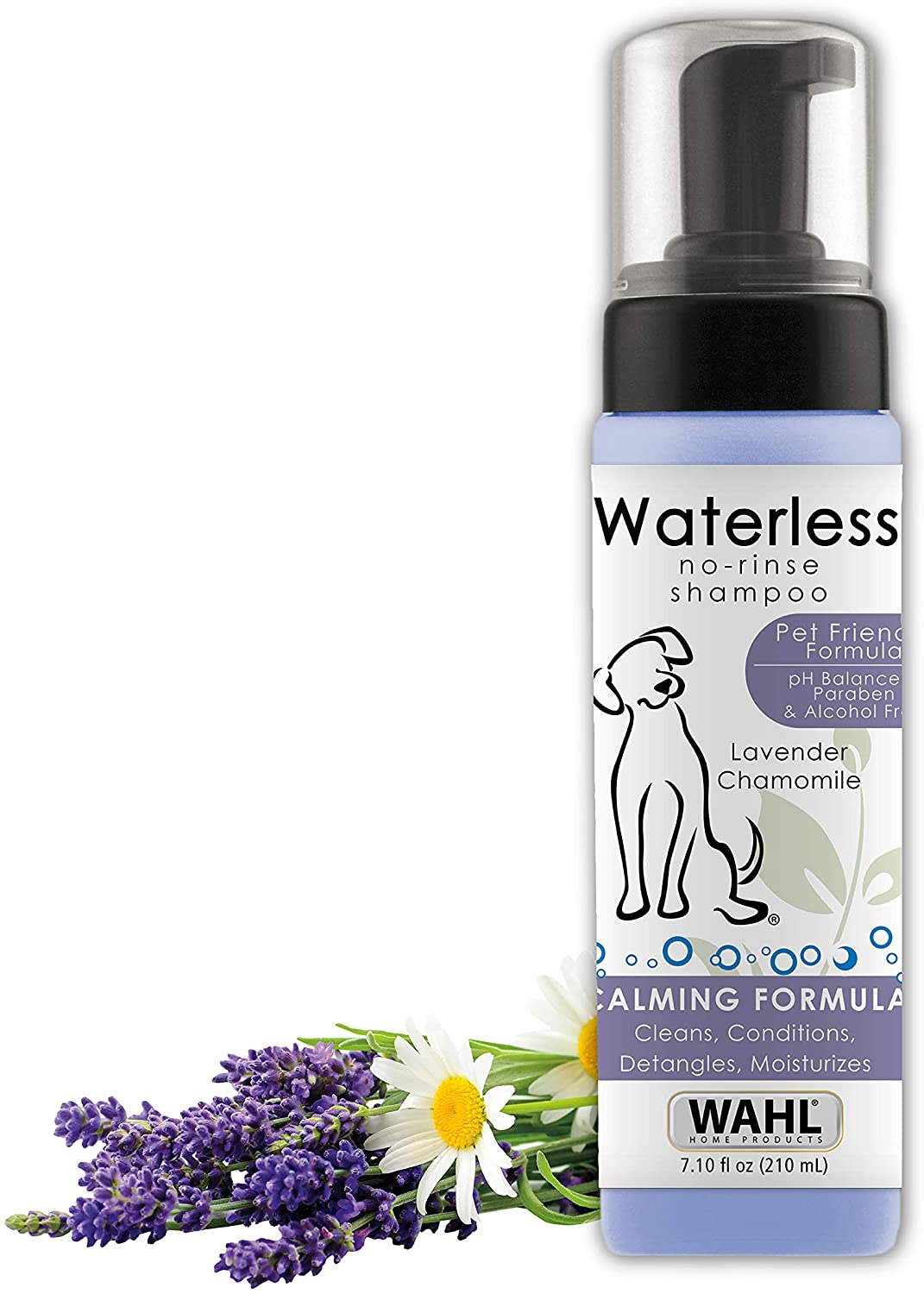 Wahl Pet Friendly Waterless No Rinse Shampoo for Animals