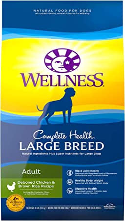 Wellness Natural Pet Food Complete Health Natural Dry Large Breed Dog Food