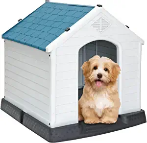 ZENY Water Resistant Plastic Dog House