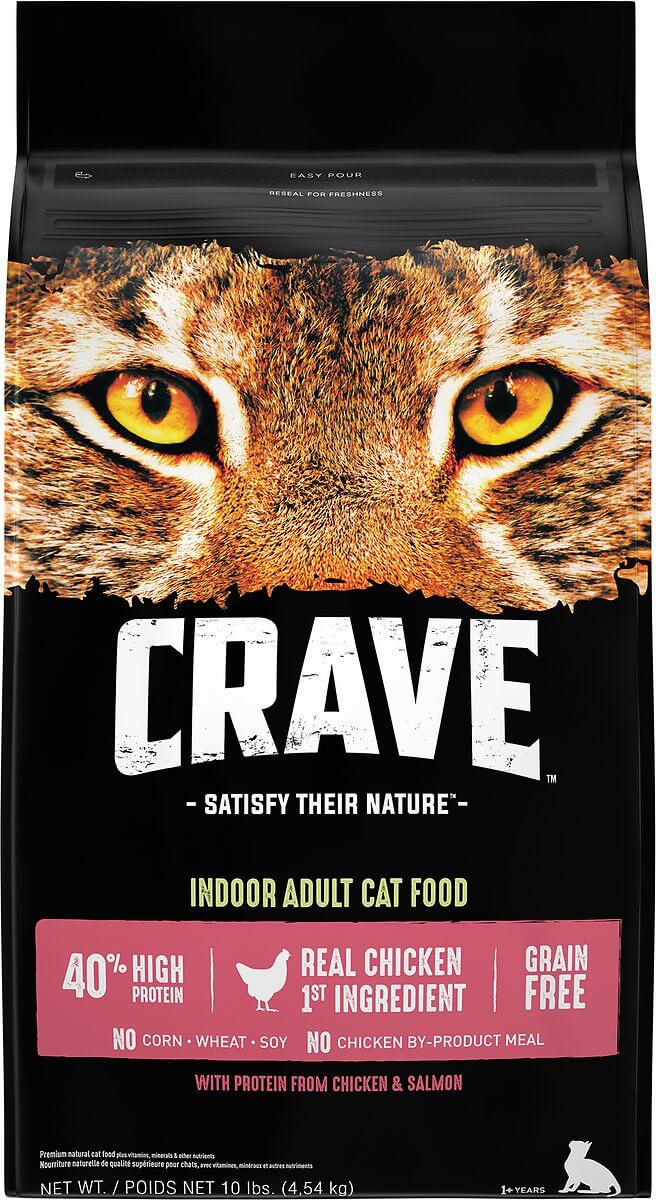 Crave Indoor Adult Grain-Free Dry Cat Food