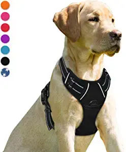 BARKBAY No Pull Front Clip Dog Vest Harness