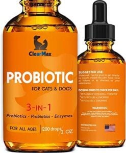 Clear Max Prebiotics-Probiotics-Enzymes for Cats & Dogs