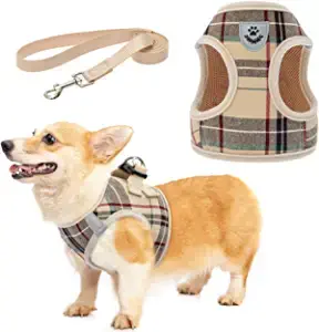 KOOLTAIL Soft Mesh Reflective, Adjustable & Comfortable Padded Dog Vest Harness