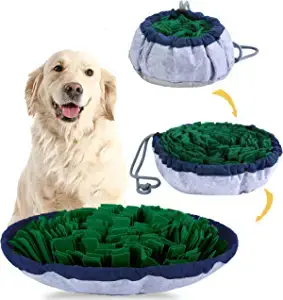PET ARENA Adjustable Enrichment Pet Foraging mat for Smell Training and Slow Eating