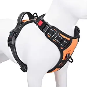 PHOEPET Reflective Front Clip Dog Vest Harness with Handle