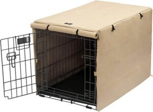 X-ZONE Polyester Double Door Dog Crate Cover
