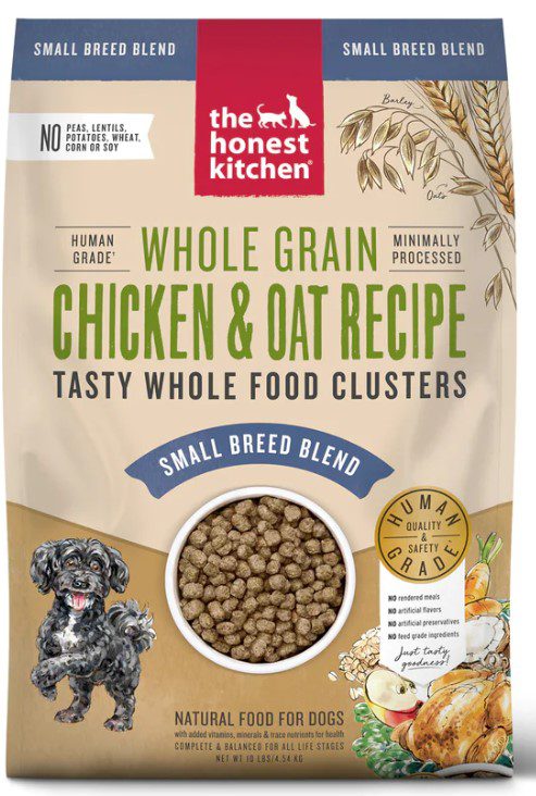 The Honest Kitchen Whole Grain Chicken Clusters for Small Breeds